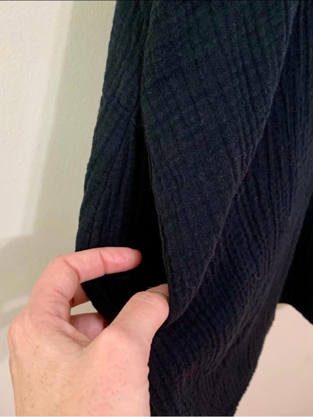 Universal Thread Black Mini Dress with Pockets - Picture 6 of 7